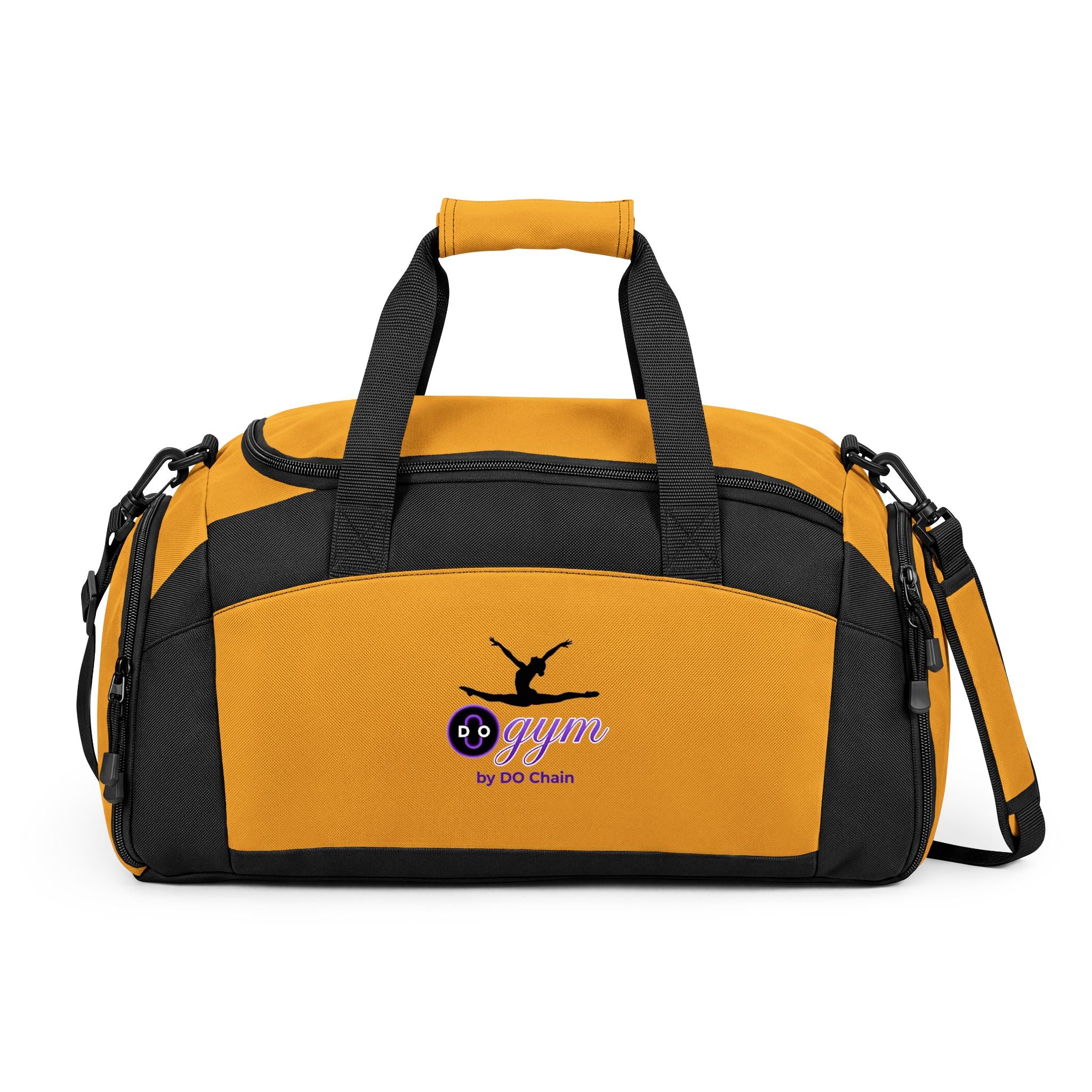 Do Gym Bag — Duffel with Ballet Silhouette & 'gym' Logo