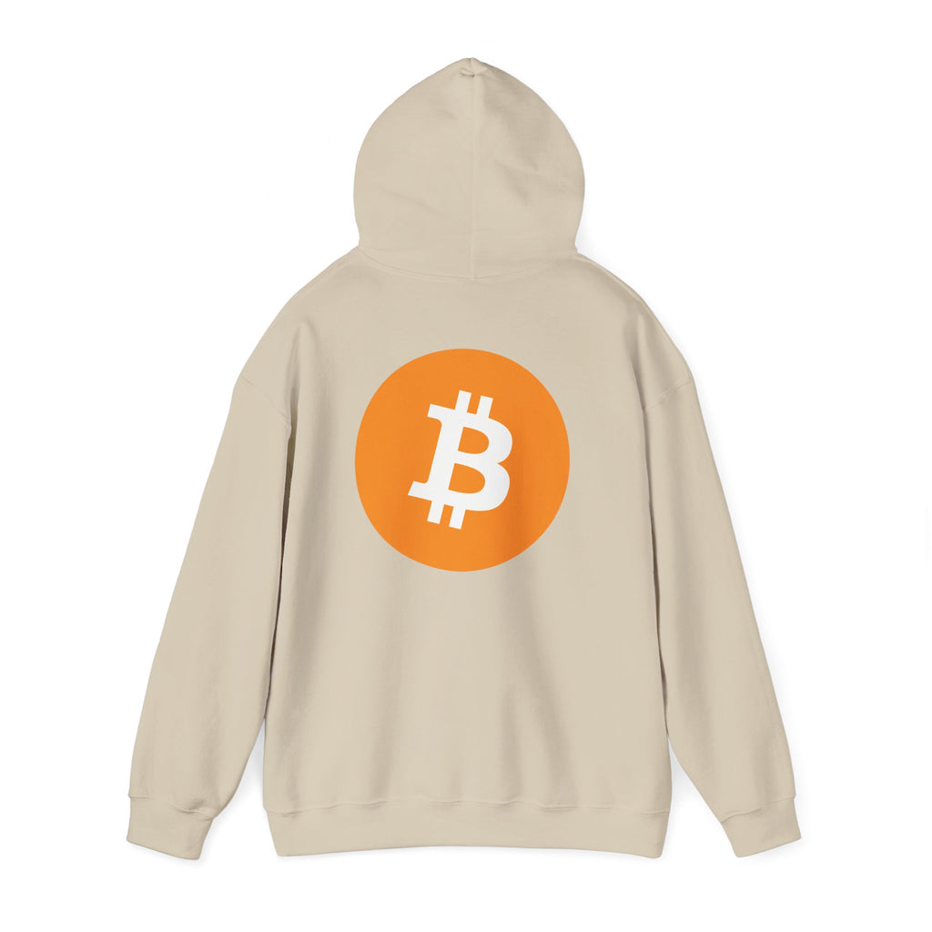 Bitcoin Logo Hoodie — Crypto BTC Circle Design