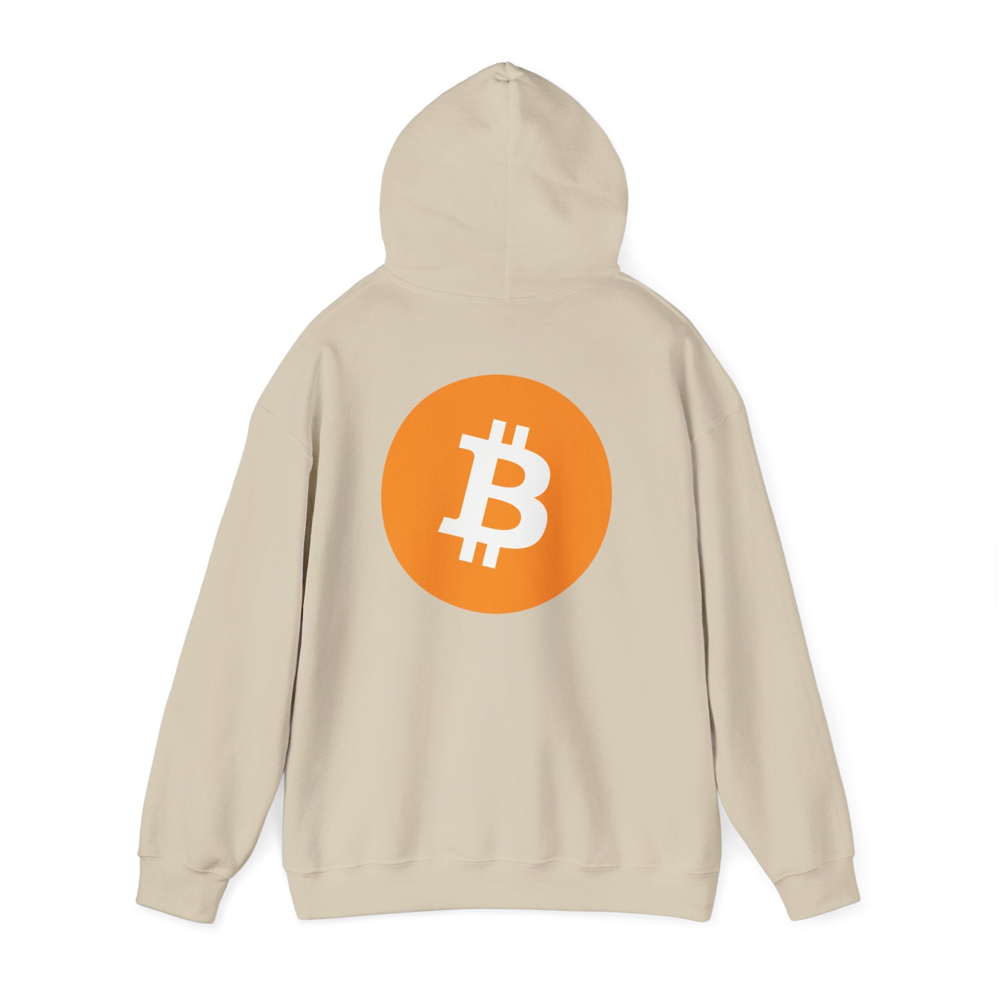 Bitcoin Logo Hoodie — Crypto BTC Circle Design