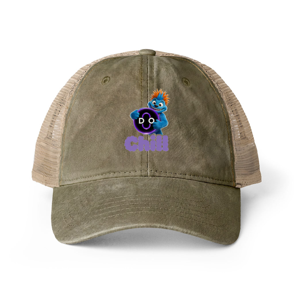 Do Chill Women's Washed Mesh-Back Cap